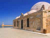Chanijos lankytinos vietos - kelionės į Kretą - Turkų Janisario mečetė - keliones.lt