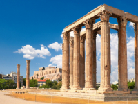 Atėnų lankytinos vietos - kelionės į Atėnus - Dzeuso Olimpiečio šventykla